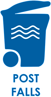 Post Falls garbage can
